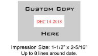 COSCO-2660D - COLOP 2660 Date Stamp