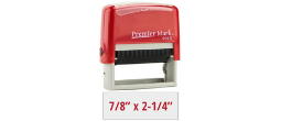 PM9013R - #9013 Premier Mark Self-Inking Stamp - Red Mount