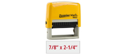PM9013Y - #9013 Premier Mark Self-Inking Stamp - Yellow Mount