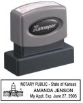N13NOTARY - N13 Notary Stamp<br>9/16" x 2"