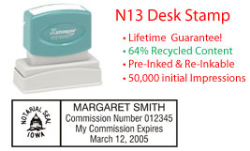 IA-NOTARY-N13 - Iowa Notary Desk Stamp