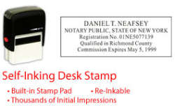 NY-NOTARY-SELF-INKER - New York Notary Self Inking Stamp