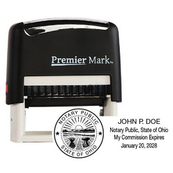 OH-NOTARY-SELF-INKER - Ohio Notary Self Inking Stamp 9015