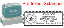 Texas Notary Desk Stamp