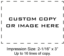 EA-225 Pre-Inked Stamp