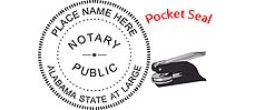 Alabama Notary Pocket Seal