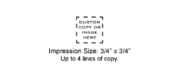 SHINYS-520 - Shiny Printer S-520 Self-Inking Stamp