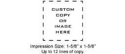 SHINYS-542 - Shiny Printer S-542 Self-Inking Stamp