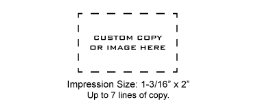 SHINYS-827 - Shiny Printer S-827 Self-Inking Stamp
