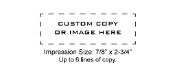 XSN18 - N18 Xstamper Pre-Inked Stamp