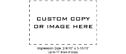 XSN28 - N28 Xstamper Pre-Inked Stamp